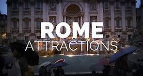 10 Top Tourist Attractions in Rome - Travel Video