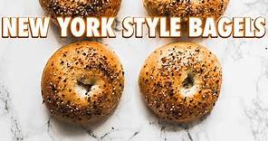 How To Make New York Style Bagels