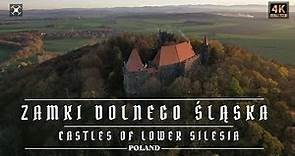 Castles of Lower Silesia | Poland | Zamki Dolnego Śląska z drona | 4K