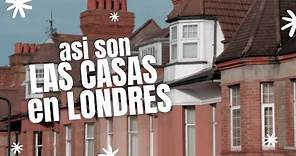 COMO SON LAS CASAS EN LONDRES | Como son las casas en Inglaterra | FACHADAS DE CASAS VICTORIANAS UK