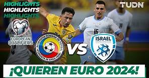 Rumania vs Israel - HIGHLIGHTS | UEFA Qualifiers 2023 | TUDN