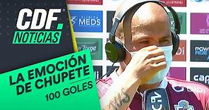¡HASTA LAS LÁGRIMAS! ❤️ Humberto Suazo se quebró en homenaje por su gol 100 en Chile