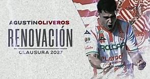 Agustín Oliveros renovó contrato con Necaxa hasta 2027 | Goles, asistencias y sus mejores jugadas