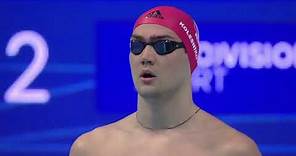Kliment Kolesnikov 50 Back World Record 23.93 - Budapest 2021 EC Men's 50m Backstroke Semifinal 2