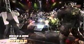 Gerald & Eddie Levert: "Baby Hold On To Me" (Live) 1998