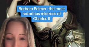 Learn about Barbara Palmer, Duchess of Cleveland - mistress of Charles II & ‘uncrowned queen’! #charlesii #barbarapalmer #17thcentury #historywithamy #learnontiktok #historyfacts #womenshistorytiktok #historytok #history #historybuff #historyfact #historytiktok #historybuff