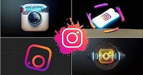 Instagram Logo Intro - Compilation