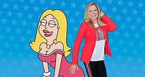 Wendy Schaal Doing Francine Smith's Voice In Person | American Dad