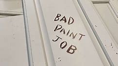 Cabinet Painting Fail - Why Does Cabinet Painting Cost So Much