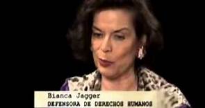 Entrevista a Bianca Jagger primera parte