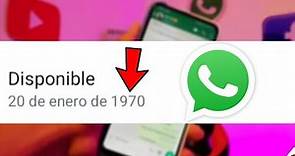 20 DE ENERO DE 1970 WhatsApp ¿QUE SIGNIFICA? Estado Info