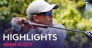 Adam Scott Round 3 Highlights | 2022 ISPS HANDA Australian Open