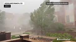 Tornado fells trees throughout Colorado community