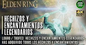 Elden Ring | Localización de TODOS los Hechizos y Encantamientos legendarios (Logro / Trofeo)