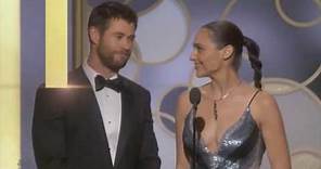 Chris Hemsworth & Gal Gadot present at 74th Golden Globe Awards