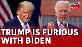 Donald Trump LIVE | Trump Blames Joe Biden for Not Controlling Iran Israel War | USA News | N18L