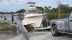 Grady White 36 Extreme Boat Launch