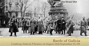 1914-15 Battle of Galicia Aug 23rd-Sept 12 1914