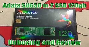 Adata SU650 m.2 SSD - Unboxing and Review