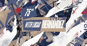 7️⃣5️⃣ 𝒔𝒆𝒄𝒐𝒏𝒅𝒔 with Lucas Hernández ! 👀🤔 - #WelcomeHernández 🔴🔵