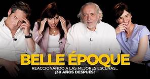 Fernando Trueba y el reparto de 'Belle Époque' reaccionan a las mejores escenas de la película