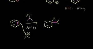 Friedel-Crafts alkylation | Aromatic Compounds | Organic chemistry | Khan Academy