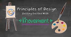 Art Education - Principles of Design - Movement - Back to the Basics - Art Lesson
