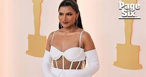 Mindy Kaling shows off 40-pound weight loss in white-hot gown at Oscars 2023 | New York Post