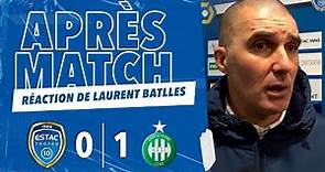 ESTAC 0-1 Saint-Etienne | Réaction de Laurent Batlles