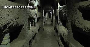 History comes to life through Rome's largest catacombs of Domitilla