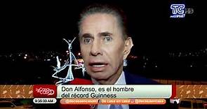 Don Alfonso, es el hombre del record Guinness