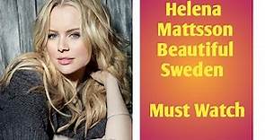 Helena Mattsson Beautiful model Sweden