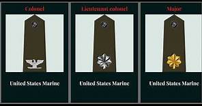 us military rank insignia