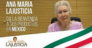 Ana Maria Lajusticia llega a México
