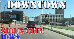 Sioux City - Iowa - 4K Downtown Drive
