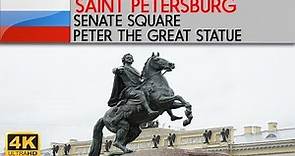 SAINT PETERSBURG - Peter the Great Statue and Senate Square