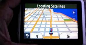 Garmin Nuvi 1300 GPS Unboxing & Review