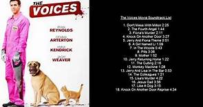 The Voices Movie Soundtrack List