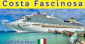 COSTA FASCINOSA 2024 | VISITA COMPLETA del crucero y su interior | Full Cruise ship Tour 🇮🇹