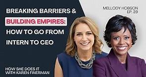The Most Powerful Woman In Investing With Mellody Hobson