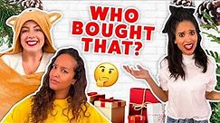 Guessing Who Bought Our Mystery Holiday Gifts! *so random!*
