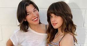 Ever Anderson (03.11.2007) and Milla Jovovich (17.12.1975). Daughter like mother