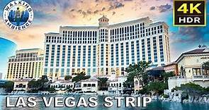 [4K HDR] Las Vegas Strip Walking Tour | 2022 | Las Vegas, Nevada USA
