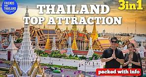 Grand Palace,Emerald Buddha and Reclining Buddha, must visit Bangkok Thailand 🇹🇭