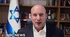 Israel focused on preventing the ‘next massacre,’ says former PM Naftali Bennett