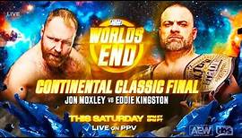 Eddie Kingston vs Jon Moxley (AEW ¨Worlds End ¨ 2023) Highlights