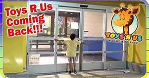 TOYS R US Coming Back 😃🕹️🚂