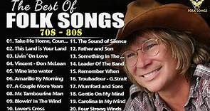 The Best Of Classics Folk Songs Collection ♪ 70s & 80s Folk Music Hits Playlist ♪ Country Folk Songs