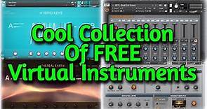New Kontakt 7 Player FREE by Native Instruments (Pack Of VST Instruments, Synths) - Install & Demo