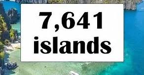 How many islands does the Philippines have?